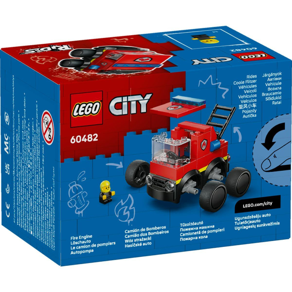 LEGO CITY VEHICULE CAMIONETA DE POMPIERI 60482 [10]