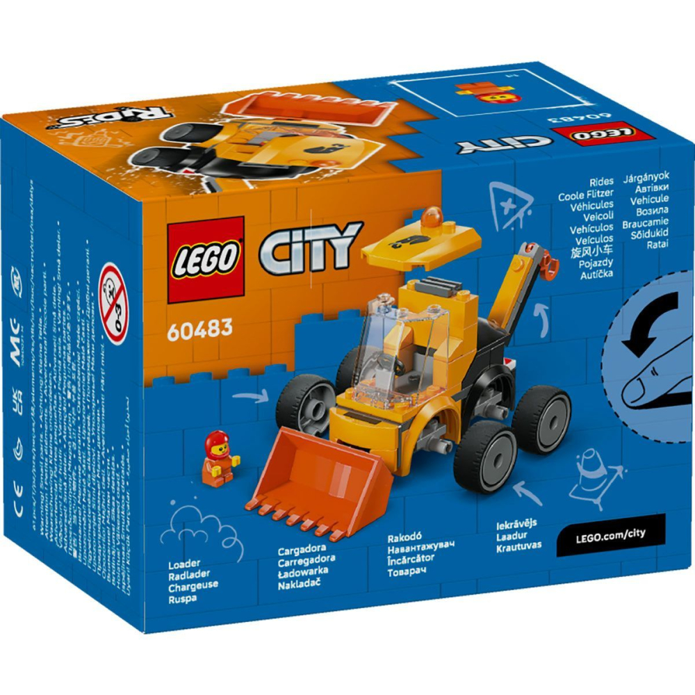 LEGO CITY VEHICULE INCARCATOR DE CONSTRUCTII 60483 [10]