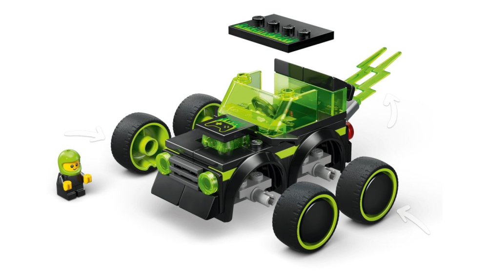 LEGO CITY VEHICULE MASINA DE CURSE DIN JOCURI VIDEO 60484 [8]