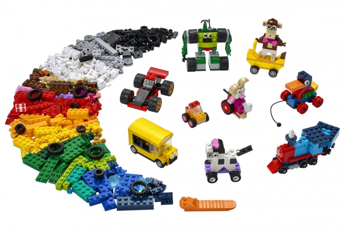 LEGO Classic Cărămizi și Roți 11014  [2]