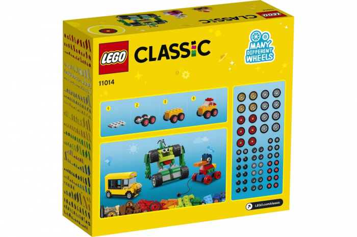 LEGO Classic Cărămizi și Roți 11014  [6]