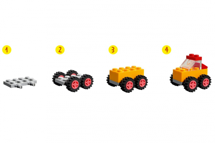 LEGO Classic Cărămizi și Roți 11014  [5]