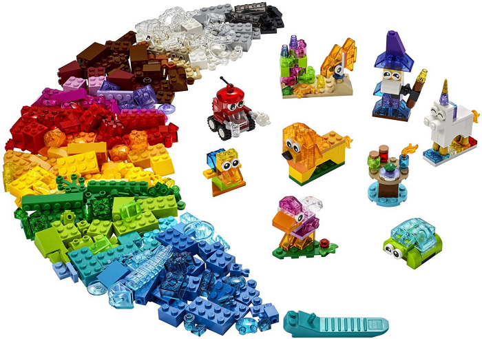 LEGO Classic Cărămizi Transparente Creative 11013  [2]