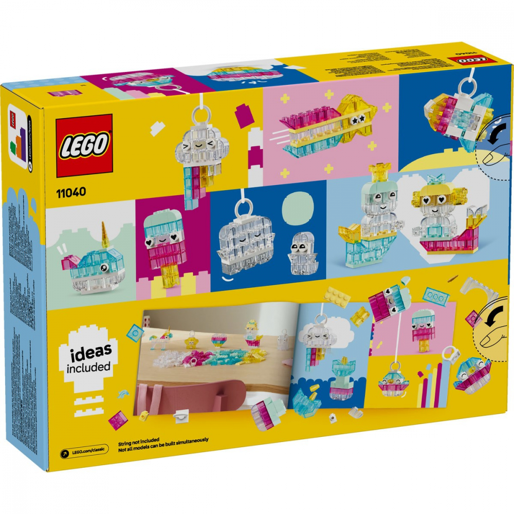 LEGO CLASSIC CUTIE TRANSPARENTA MAGICA 11040 [8]