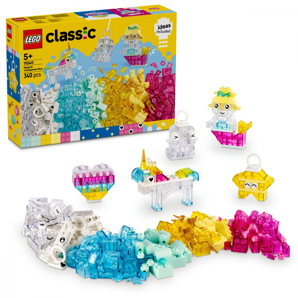 LEGO CLASSIC CUTIE TRANSPARENTA MAGICA 11040 [9]