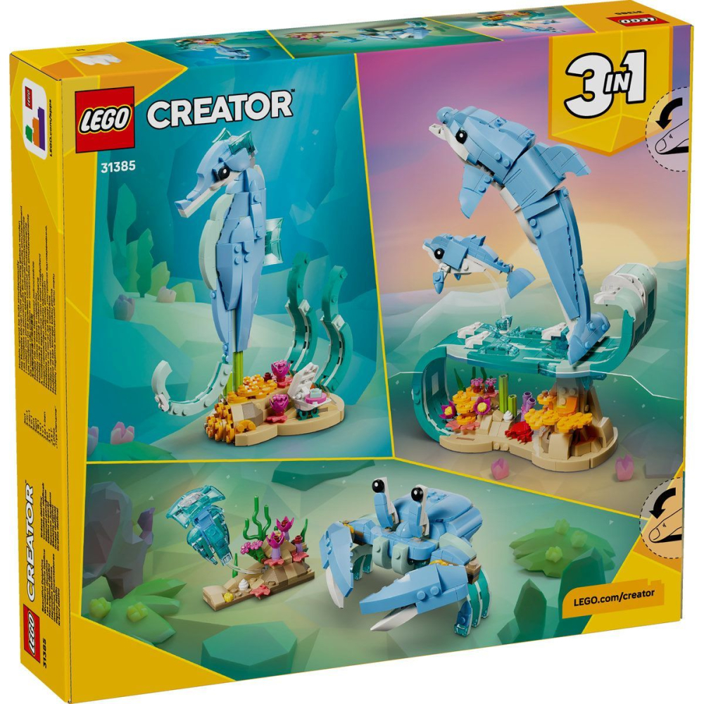 LEGO CREATOR ANIMALE MARINE DELFINI SUPERBI 31385 [10]