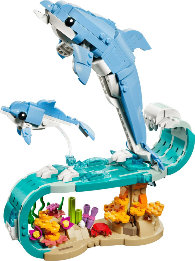 LEGO CREATOR ANIMALE MARINE DELFINI SUPERBI 31385 [3]