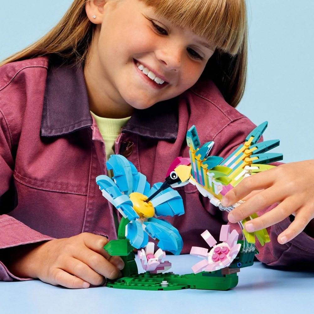 LEGO CREATOR ANIMALE SALBATICE COLIBRI COLORAT 31384 [4]