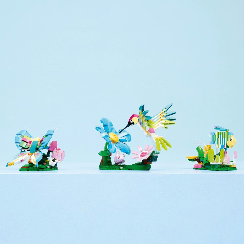 LEGO CREATOR ANIMALE SALBATICE COLIBRI COLORAT 31384 [6]