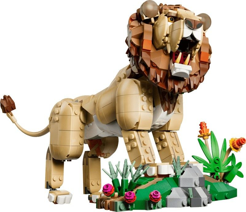 LEGO CREATOR ANIMALE SALBATICE LEU MAIESTUOS 31386 [3]
