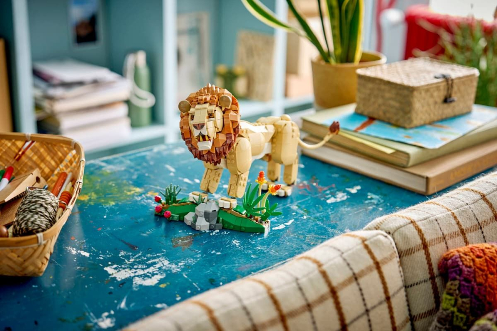 LEGO CREATOR ANIMALE SALBATICE LEU MAIESTUOS 31386 [7]