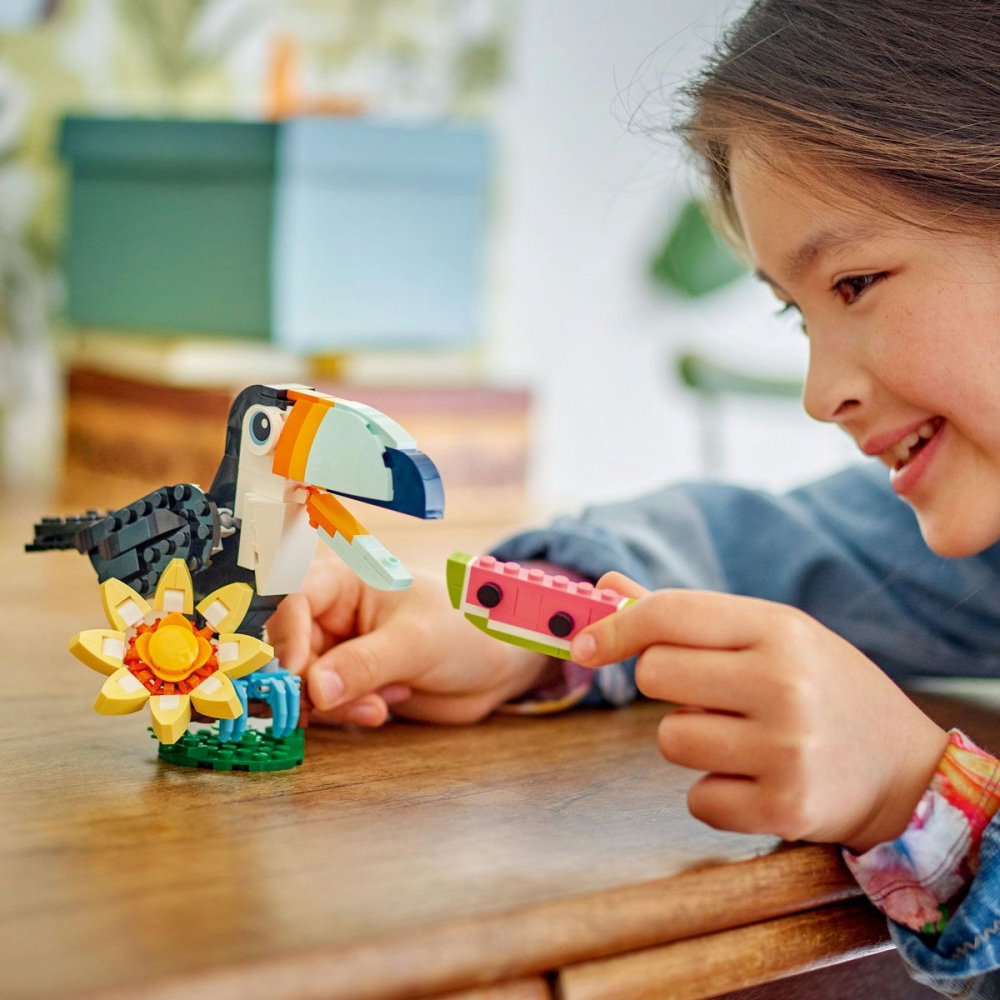 LEGO CREATOR ANIMALE SALBATICE TUCAN TROPICAL 31173 [5]