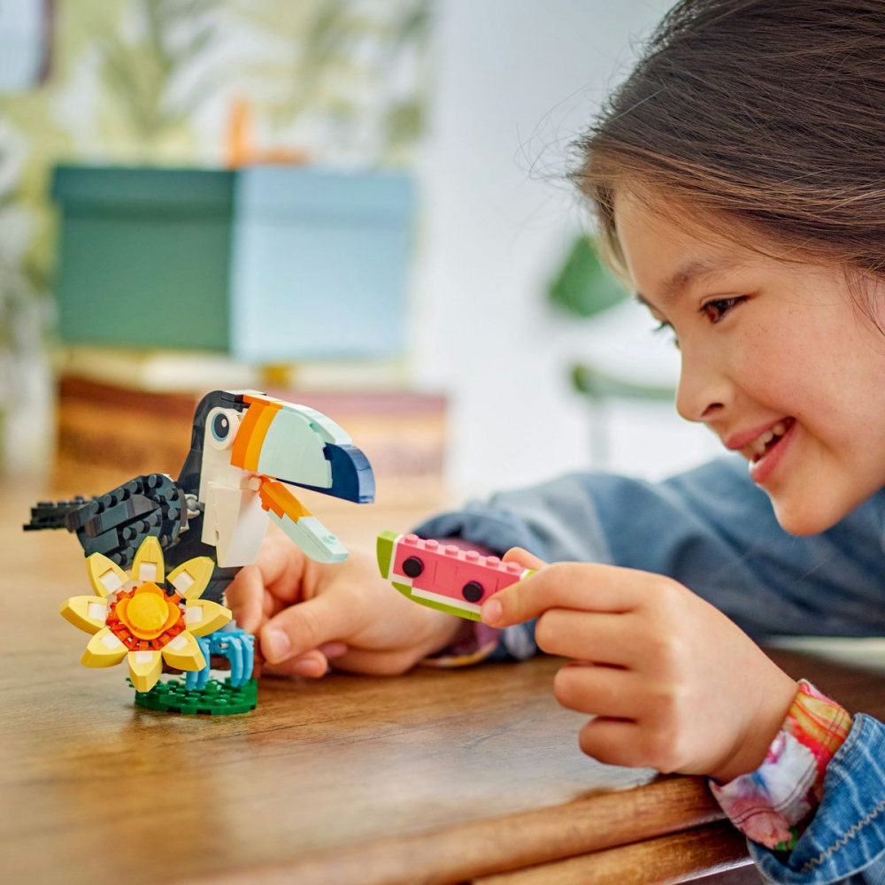 LEGO CREATOR ANIMALE SALBATICE TUCAN TROPICAL 31173 [3]
