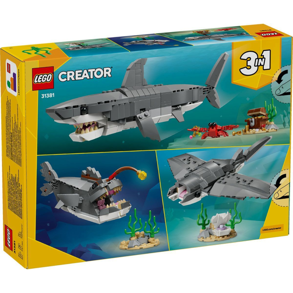 LEGO CREATOR RECHIN FEROCE CU UN CUFAR DE COMORI 31381 [10]