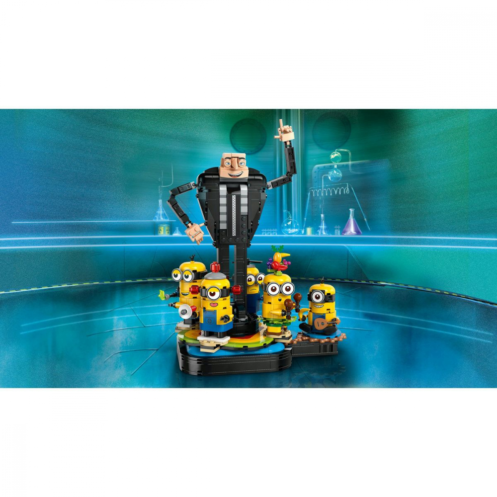 LEGO DESPICABLE ME4 GRU SI MINIONII DIN CARAMIZI 75582 [5]