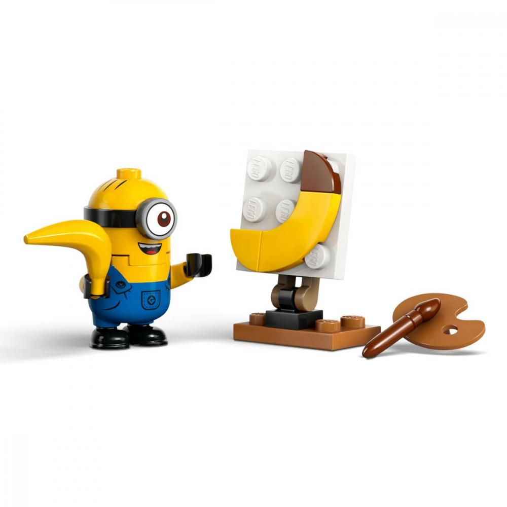 LEGO DESPICABLE ME4 MINIONII SI MASINA BANANA 75580 [7]