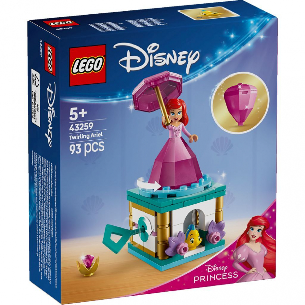LEGO DISNEY ARIEL FACAND PIRUETE 43259 [1]