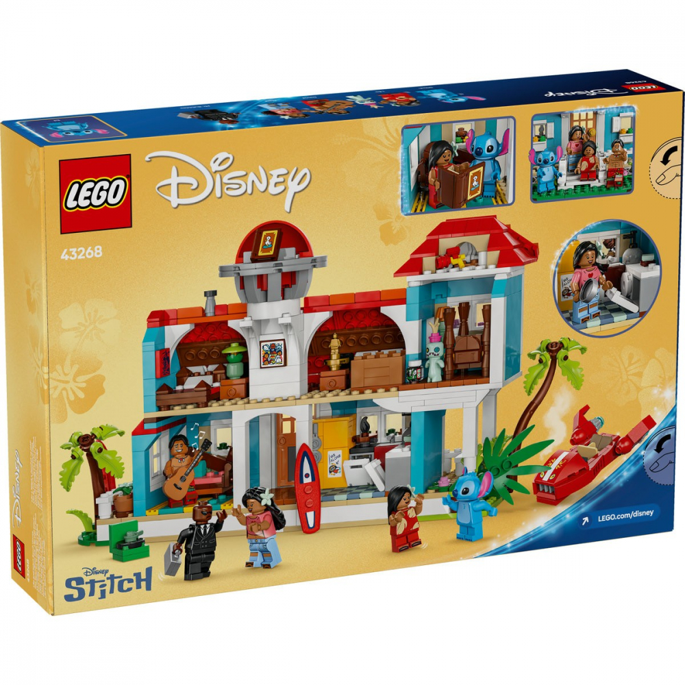 LEGO DISNEY CASA DE PE PLAJA A LUI LILO SI STITCH 43268 [8]