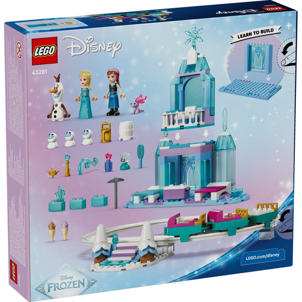 LEGO DISNEY FROZEN AVENTURA CU SANIA PE SINE LA CASTELUL DE GHEATA  AL ELSEI 43281 [10]
