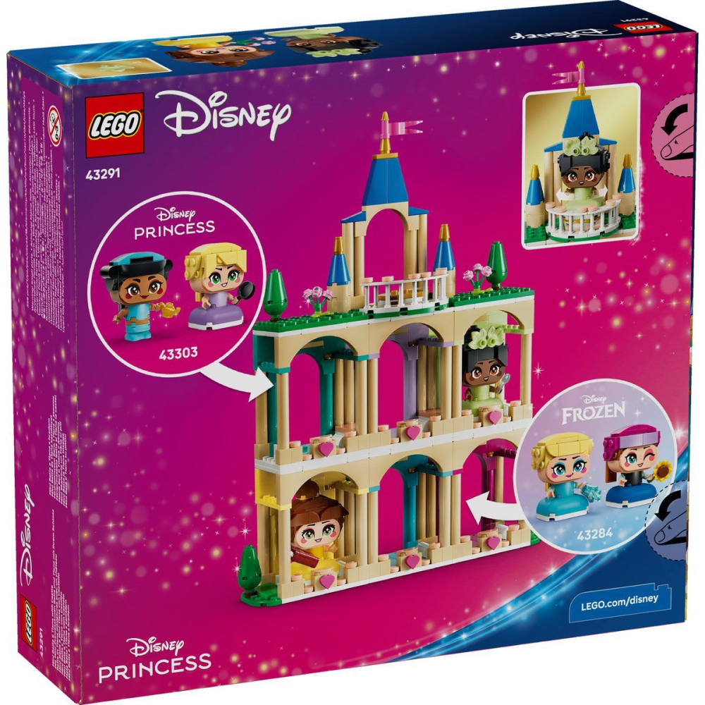 LEGO DISNEY PRINCESS MINIPRINTESELE BELLE SI TIANA LA CASTEL 43291 [10]