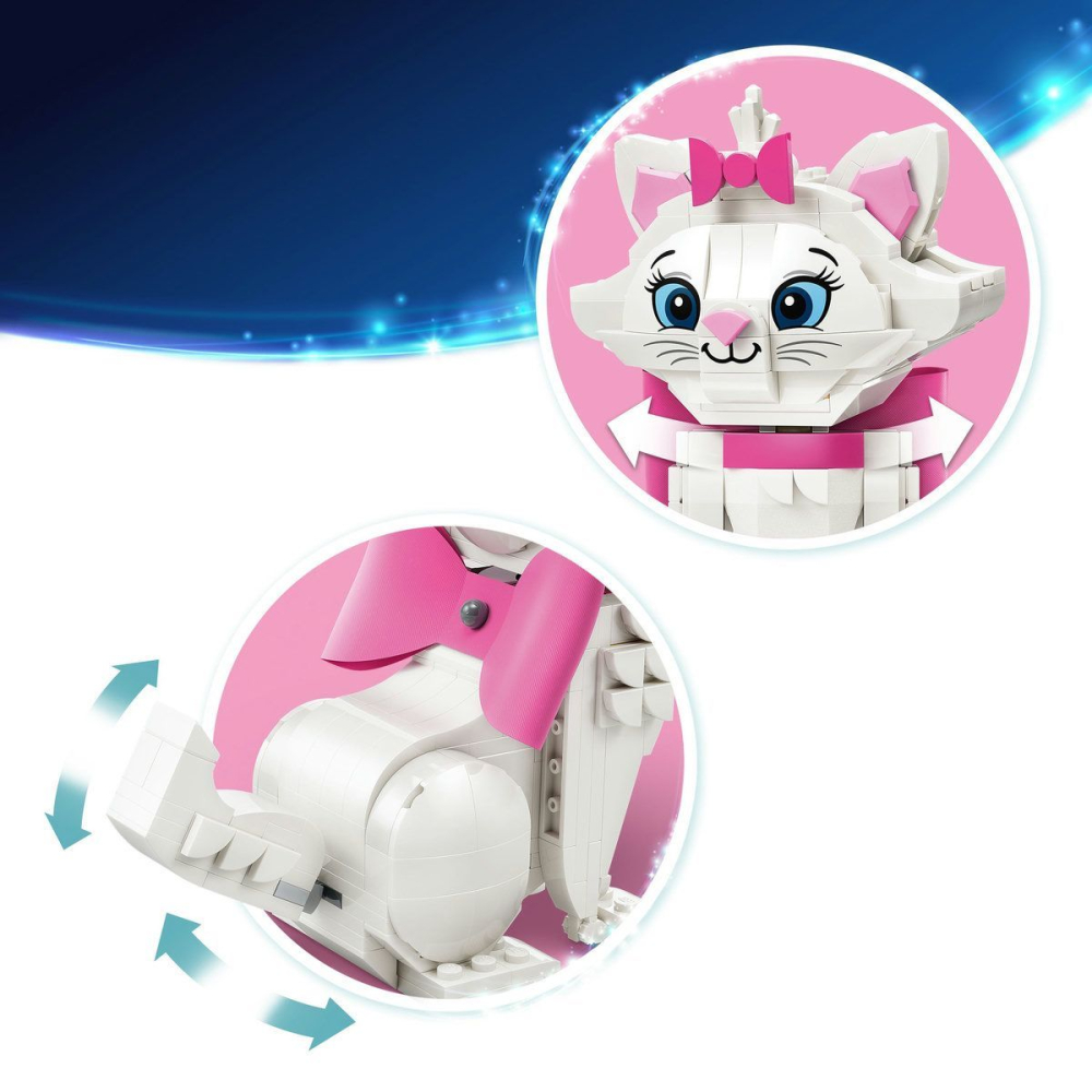 LEGO DISNEY THE ARISTOCATS ADORABILA MARIE DIN PISICILE ARISTOCRATE 43286 [7]