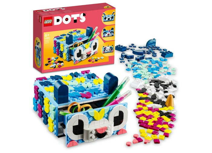 LEGO DOTS Sertar Creativ cu Animale 41805  [7]