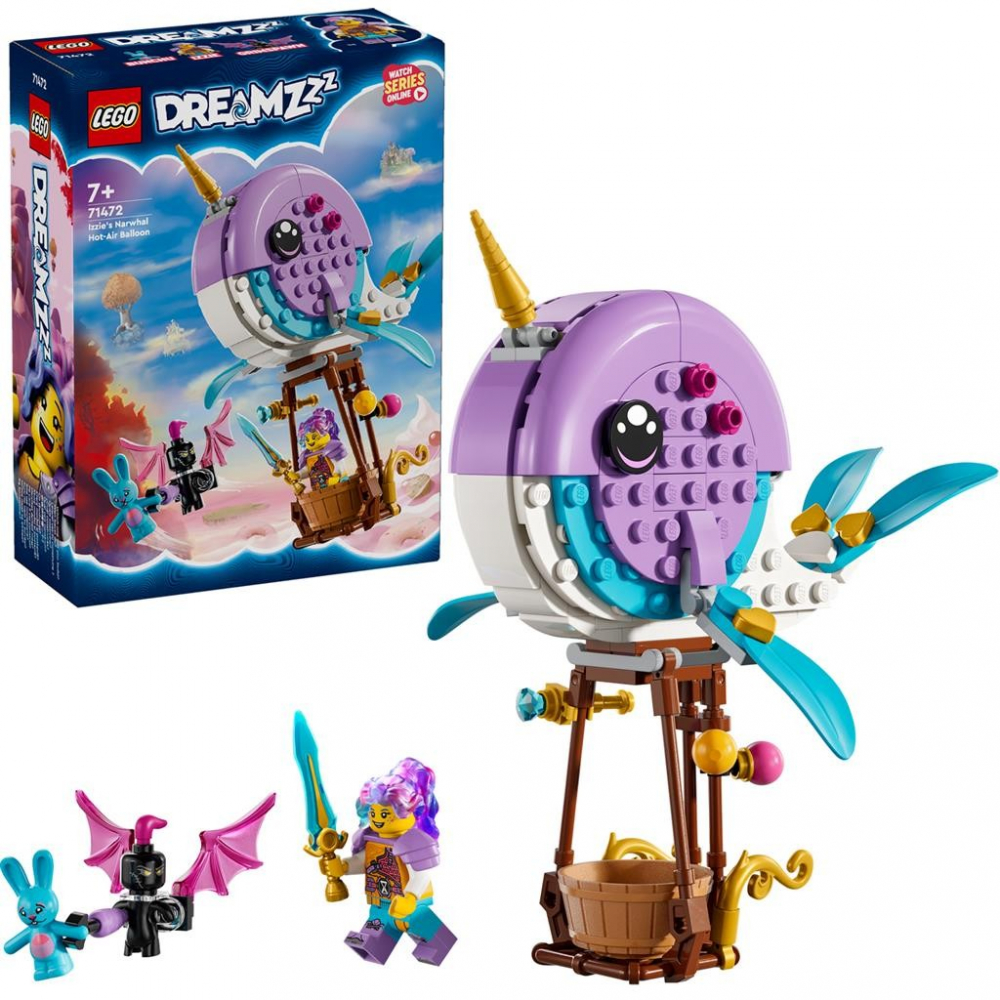 Lego Dreamz Balonul Cu Aer Cald In Forma De Narval Al Lui Izzie 71472 [5]