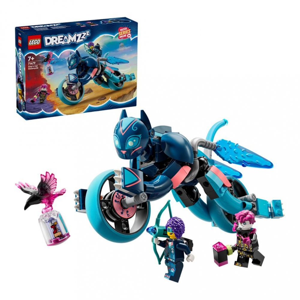 LEGO DREAMZZZ MOTOCICLETA PISICA A LUI ZOEY 71479 [7]