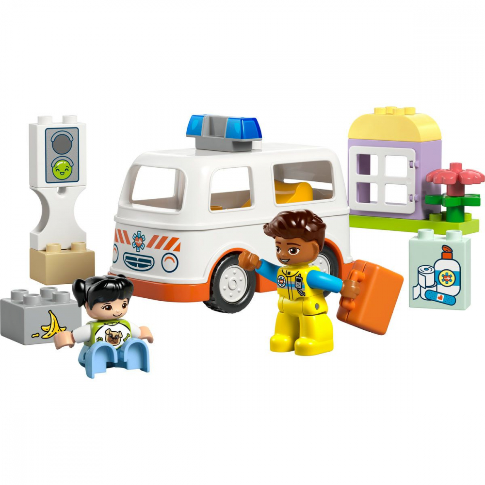 LEGO DUPLO AMBULANTA SI SOFER 10447 [2]