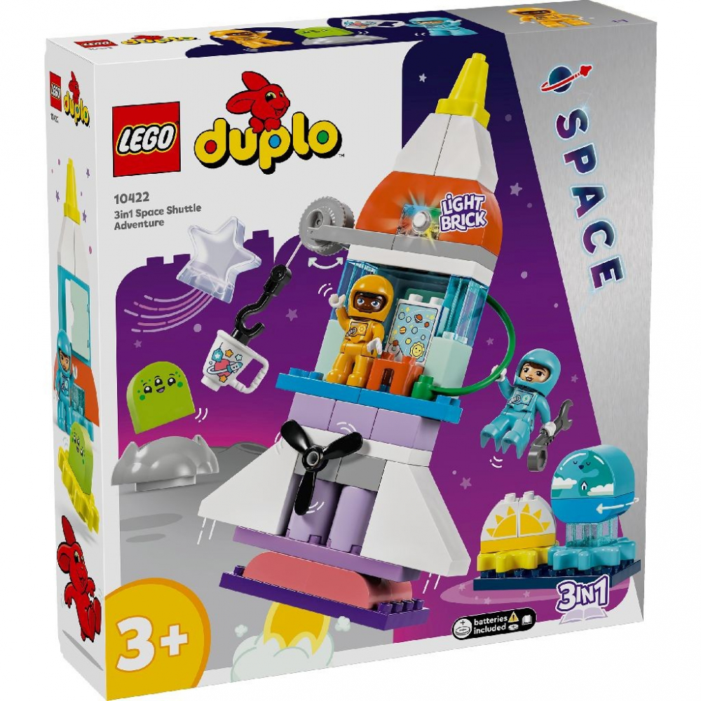 LEGO DUPLO AVENTURA CU NAVETA SPATIALA​ 3 IN 1 10422 [1]
