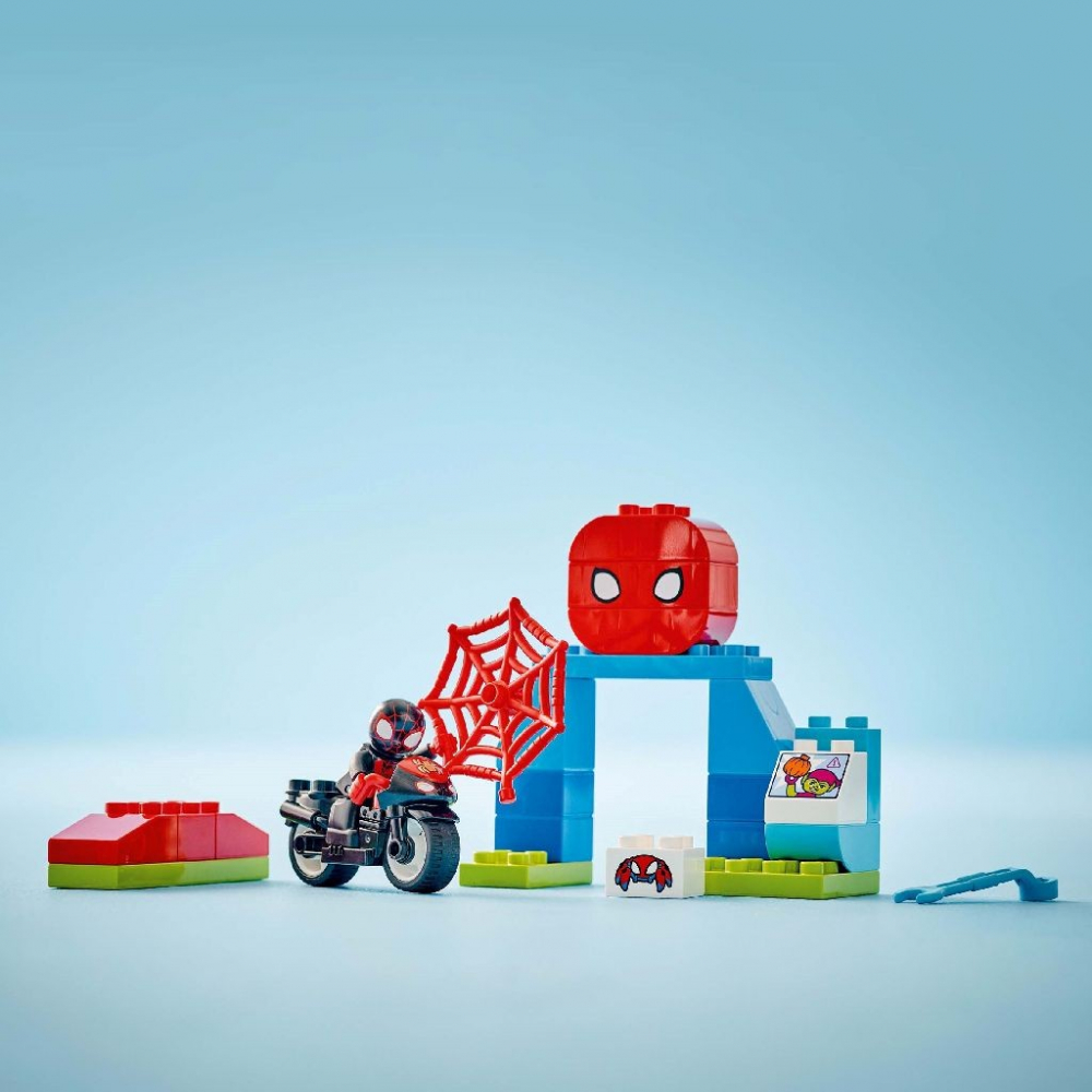 LEGO DUPLO AVENTURA PE MOTOCICLETA A LUI SPIN 10424 [5]