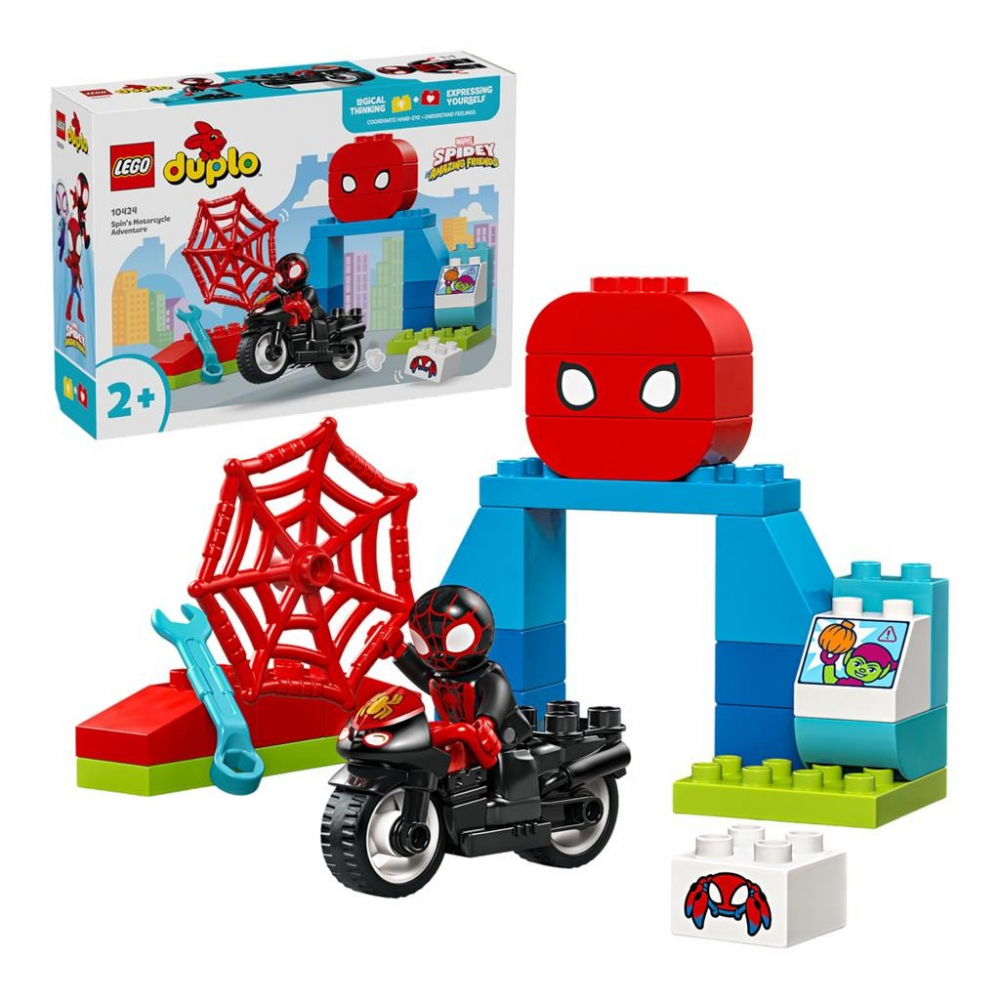 LEGO DUPLO AVENTURA PE MOTOCICLETA A LUI SPIN 10424 [6]