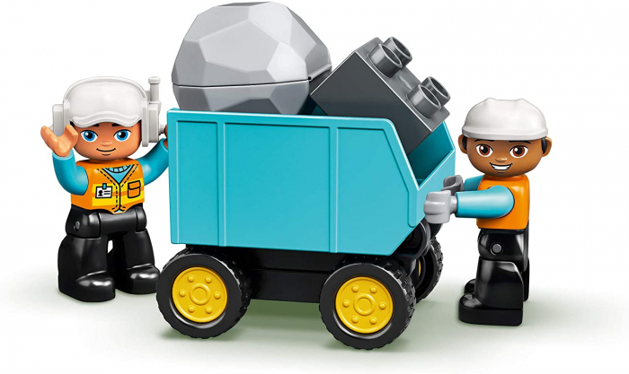 LEGO DUPLO Camion și Excavator pe Senile 10931 [6]