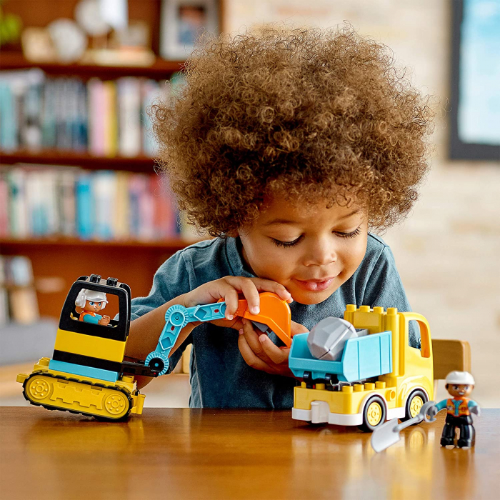 LEGO DUPLO Camion și Excavator pe Senile 10931 [3]