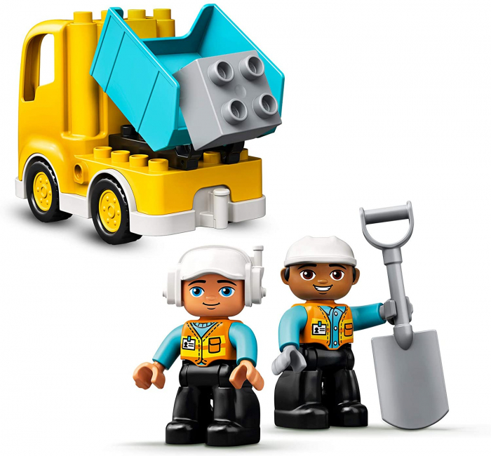 LEGO DUPLO Camion și Excavator pe Senile 10931 [5]