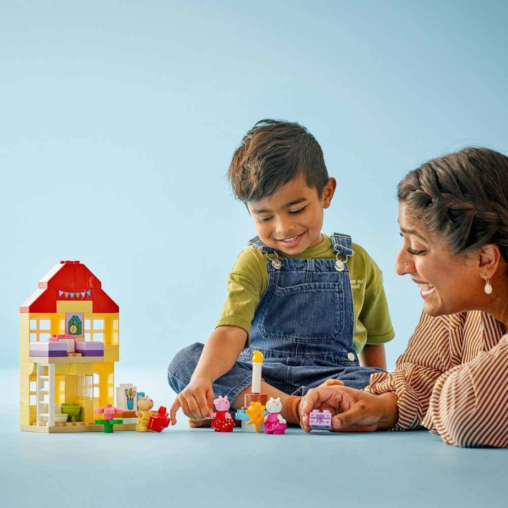 LEGO DUPLO CASA ANIVERSARA A PURCELUSEI PEPPA 10433 [3]
