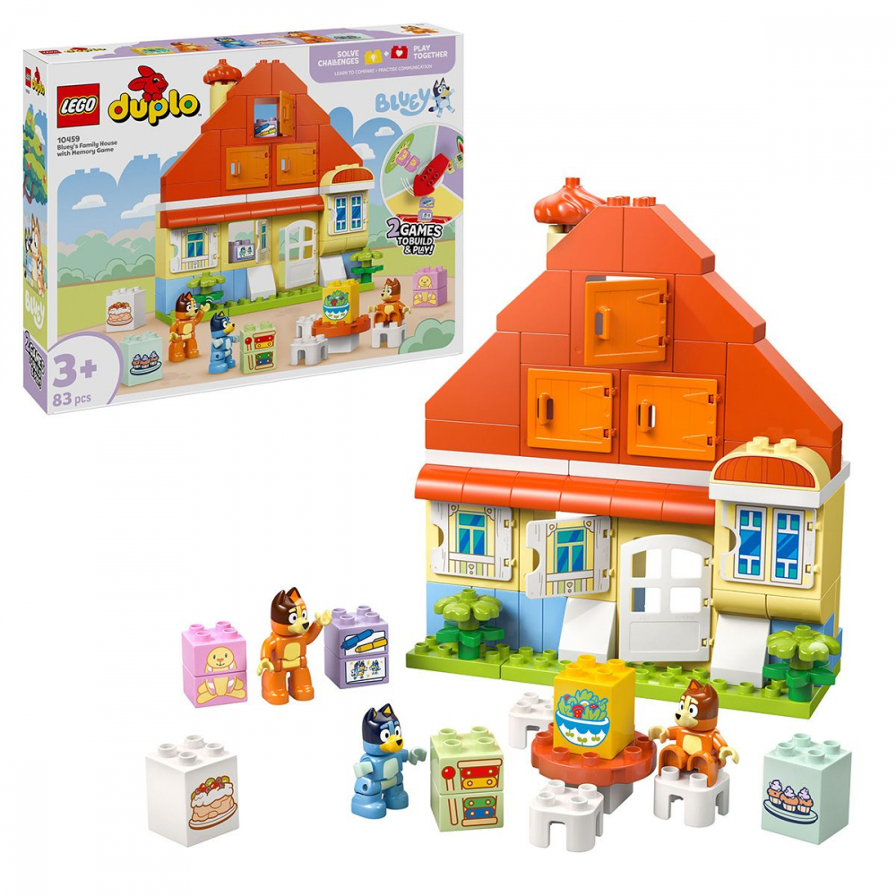 LEGO DUPLO CASA DE FAMILIE A LUI BLUE CU JOC DE MEMORIE 10459 [8]