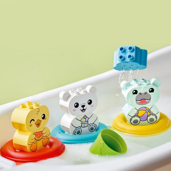 LEGO Duplo Distracție la Baie Tren cu Animale Plutitoare 10965 [4]