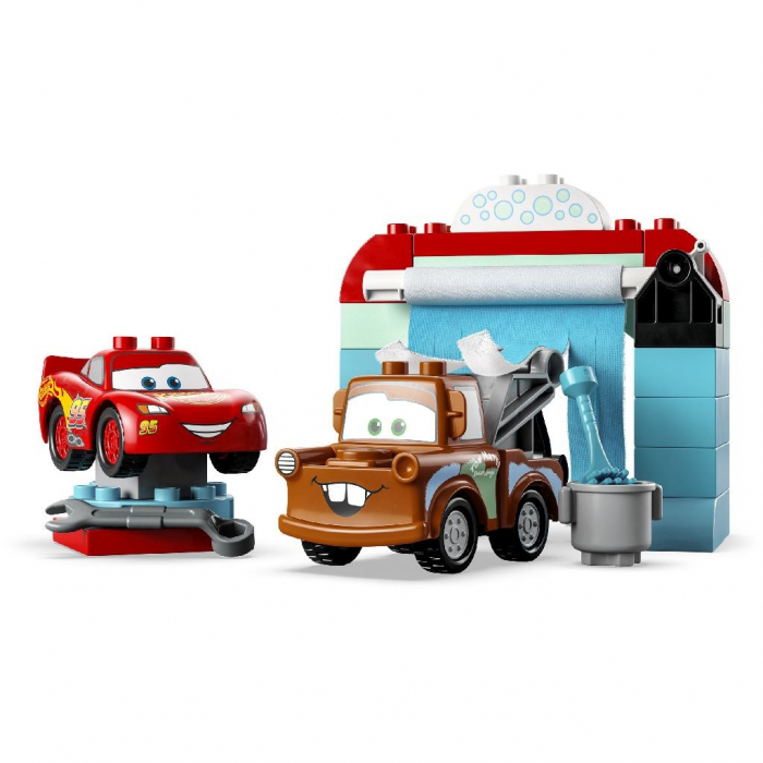 LEGO Duplo Distracție la Spălătorie cu Fulger McQueen și Mater 10996 [2]