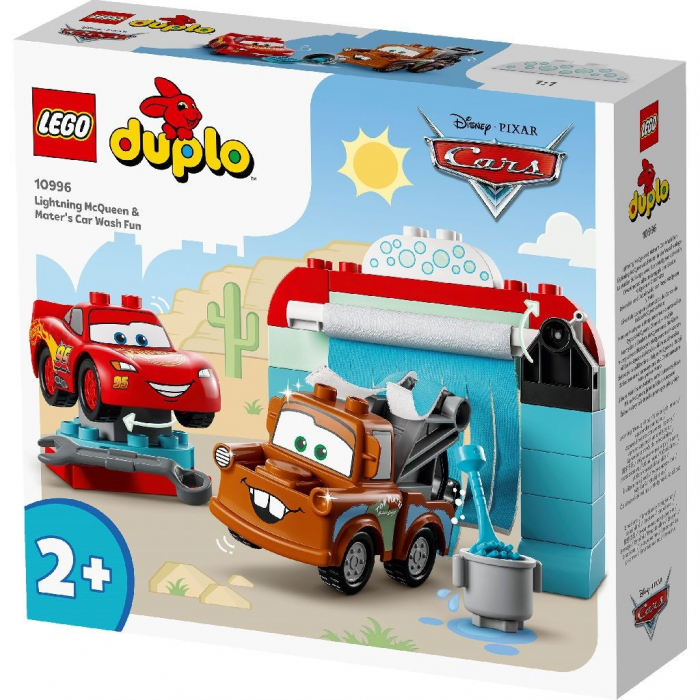 LEGO Duplo Distracție la Spălătorie cu Fulger McQueen și Mater 10996 [5]