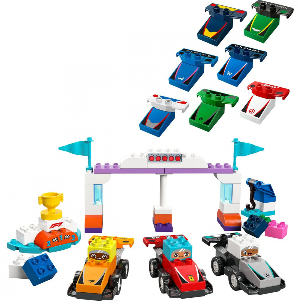 LEGO DUPLO ECHIPA F1: MASINI SI PILOTI DE CURSE 10445 [2]