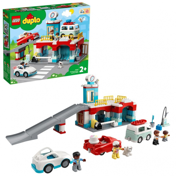 LEGO Duplo Garaj și Spălătorie de Mașini 10948  [6]