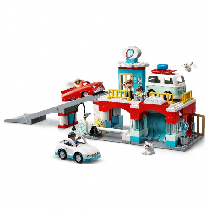 LEGO Duplo Garaj și Spălătorie de Mașini 10948  [5]