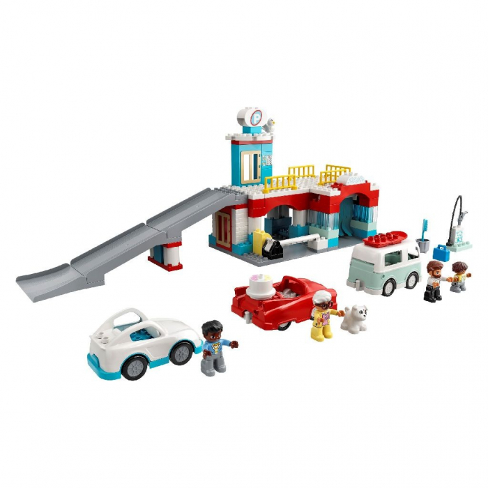 LEGO Duplo Garaj și Spălătorie de Mașini 10948  [2]