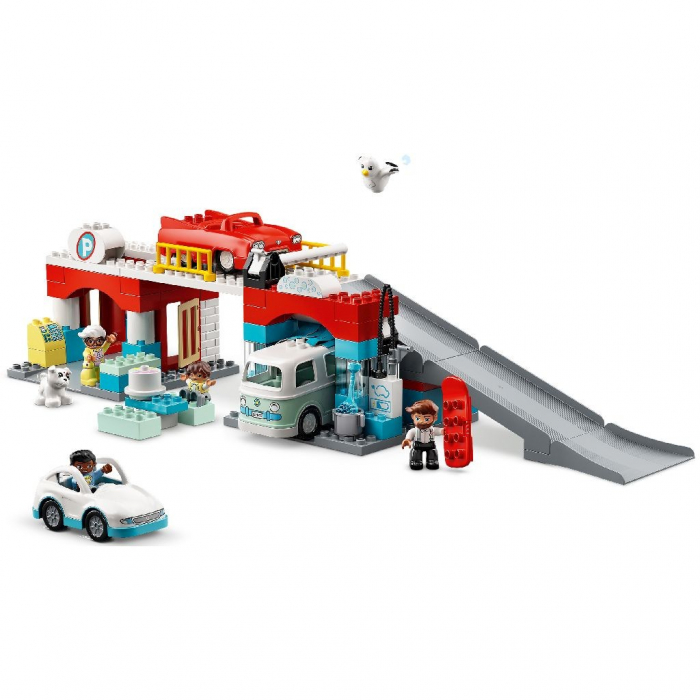 LEGO Duplo Garaj și Spălătorie de Mașini 10948  [4]