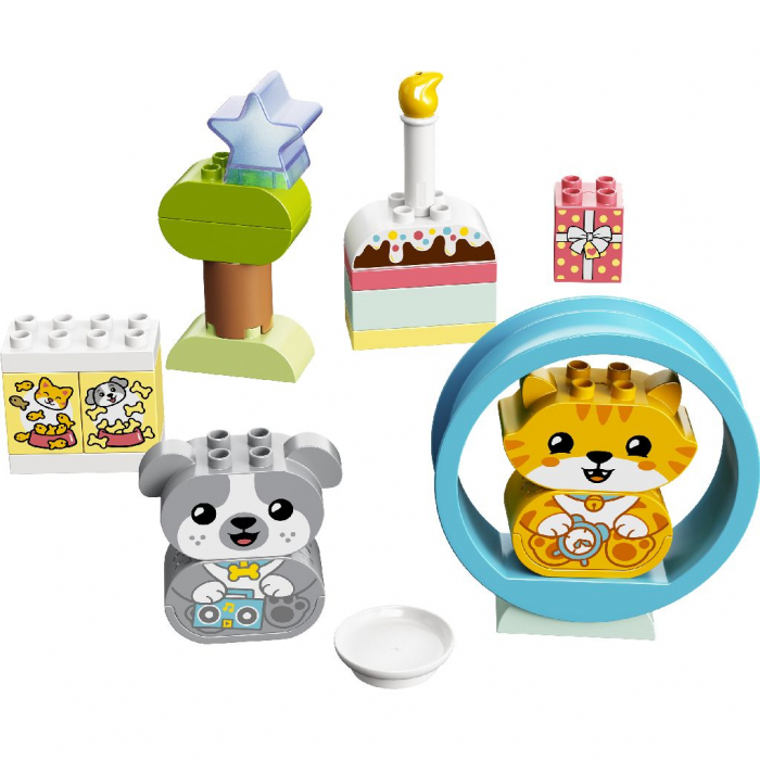 LEGO Duplo Primul Meu Cățeluș și Primul Meu Pisoi cu Sunete 10977 [2]