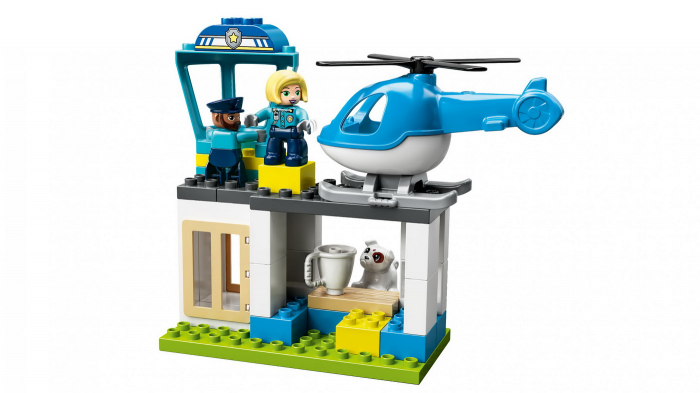 LEGO Duplo Secție de Poliție și Elicopter 10959  [6]