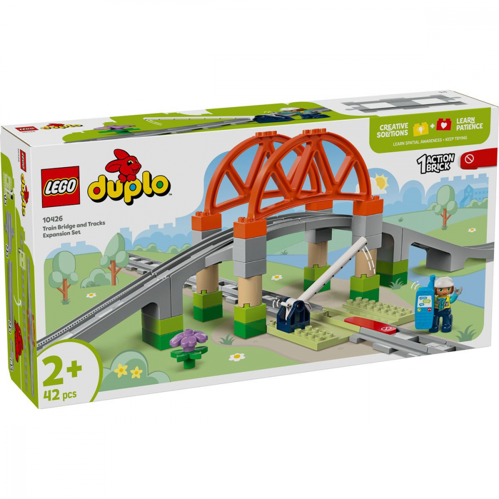 LEGO DUPLO SET DE EXTINDERE POD CU SINE DE CALE FERATA 10426 [1]