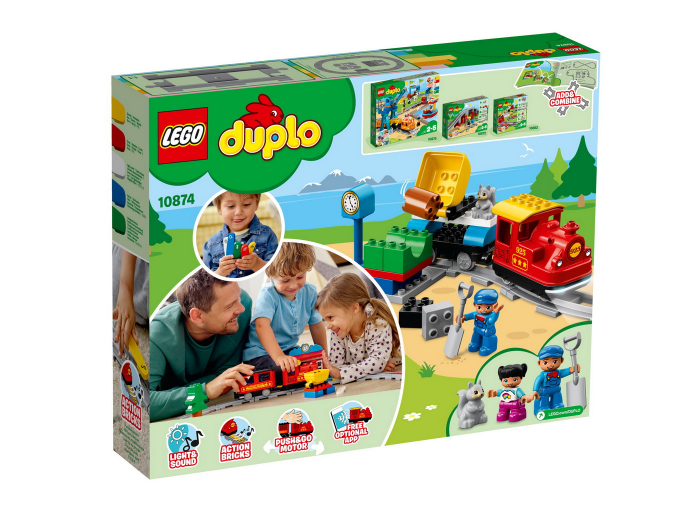 LEGO DUPLO Tren cu Aburi 10874  [7]