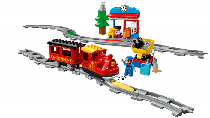 LEGO DUPLO Tren cu Aburi 10874  [2]